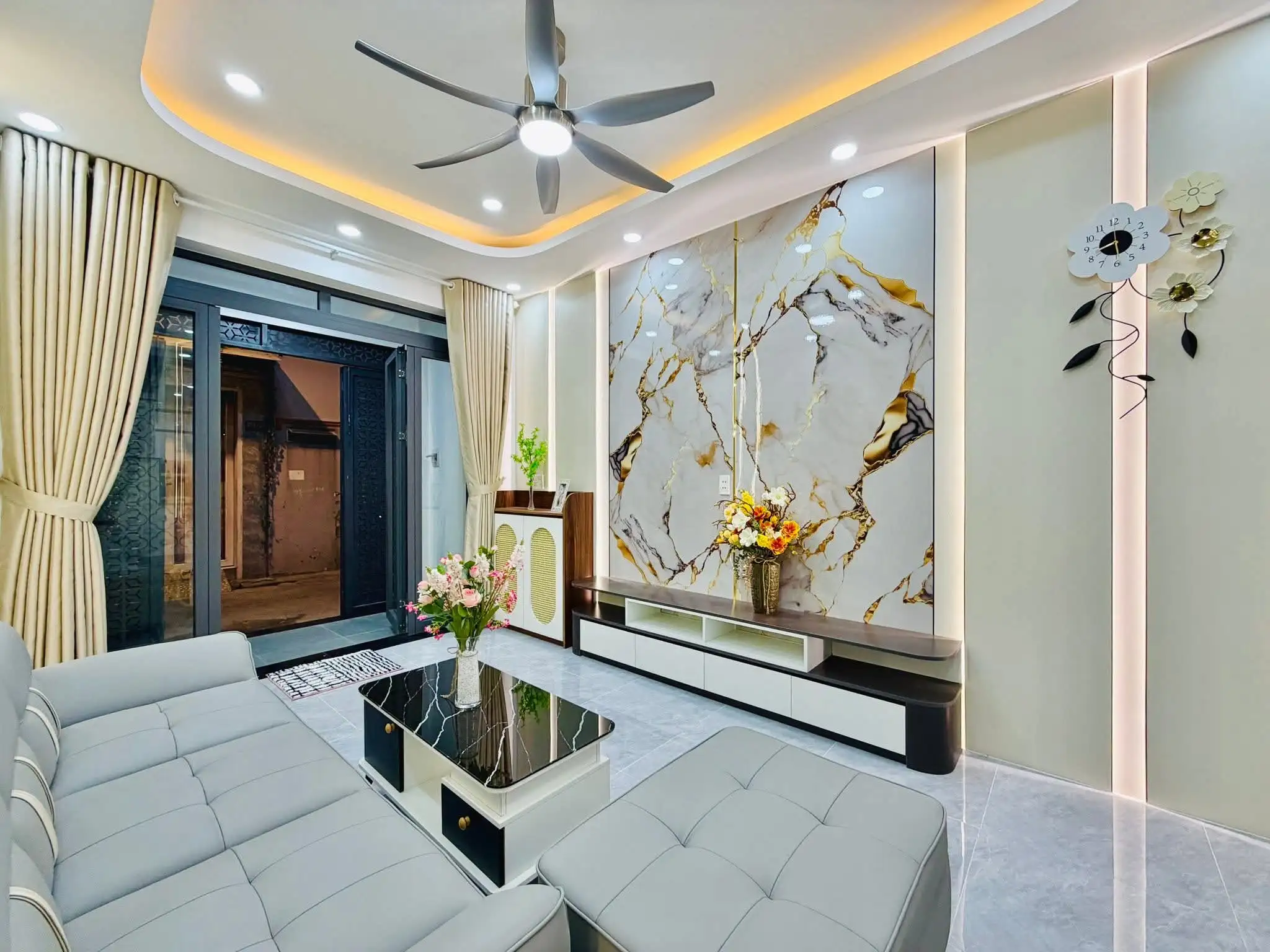 Xinh xinh 3 tầng hẻm xe hơi nội thất An Hội Tây - Ảnh 6