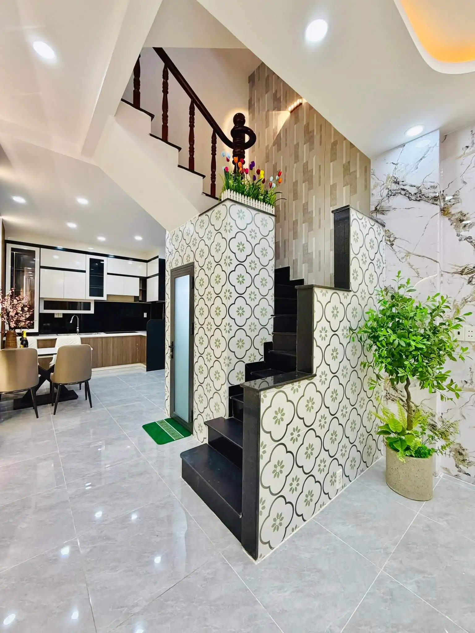 Xinh xinh 3 tầng hẻm xe hơi nội thất An Hội Tây - Ảnh 7