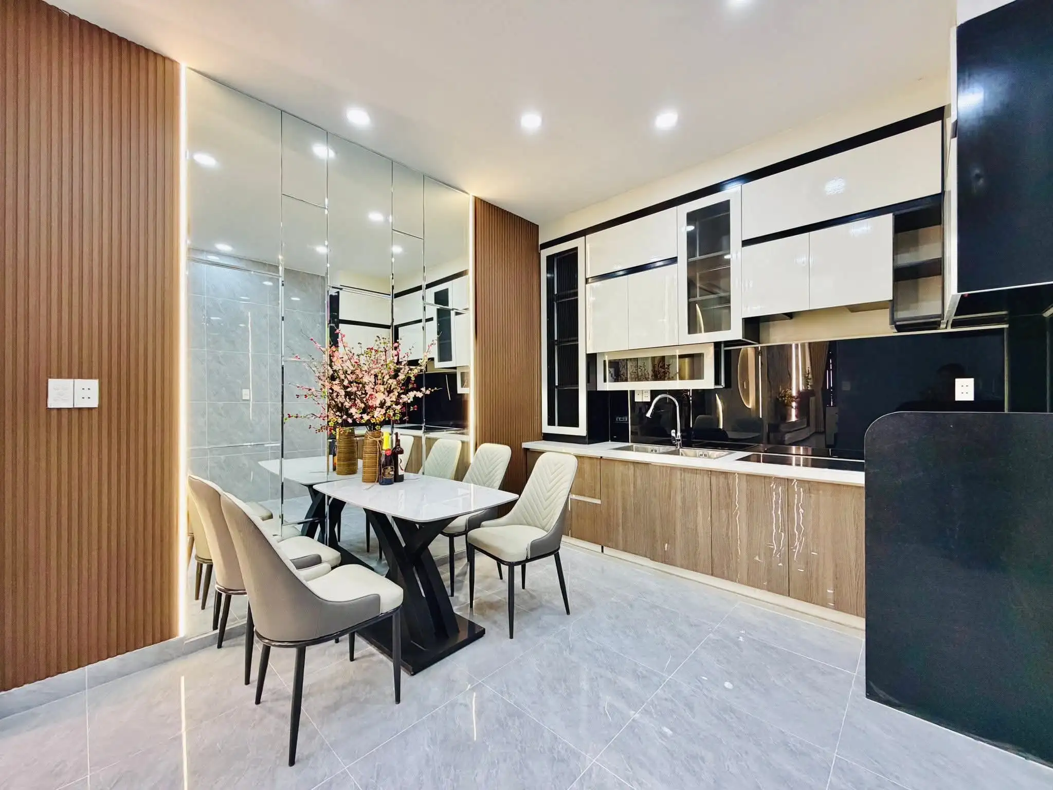 Xinh xinh 3 tầng hẻm xe hơi nội thất An Hội Tây - Ảnh 9