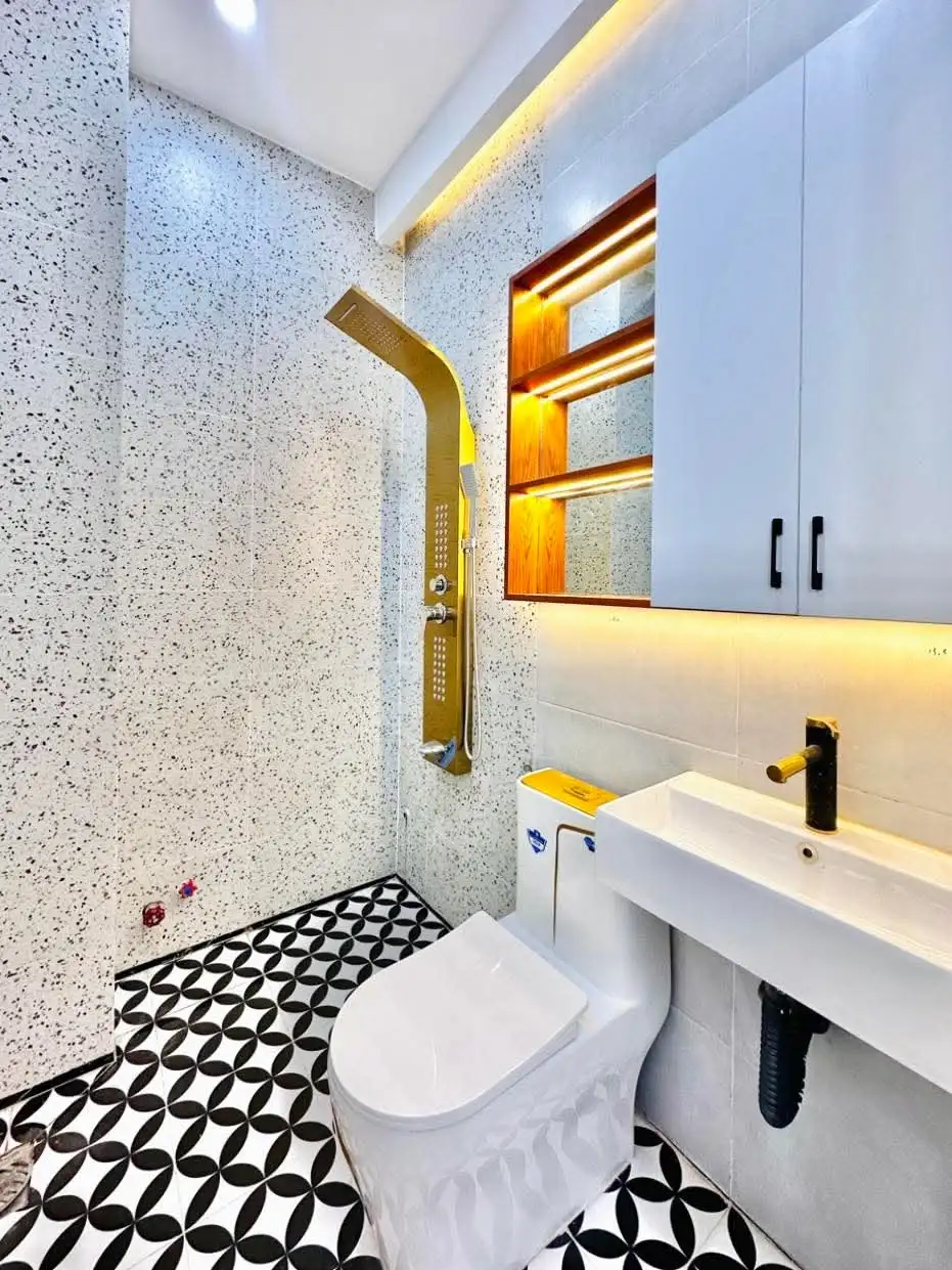 Sát mặt tiền hẻm xe hơi trệt lửng 2 lầu - Ảnh 19