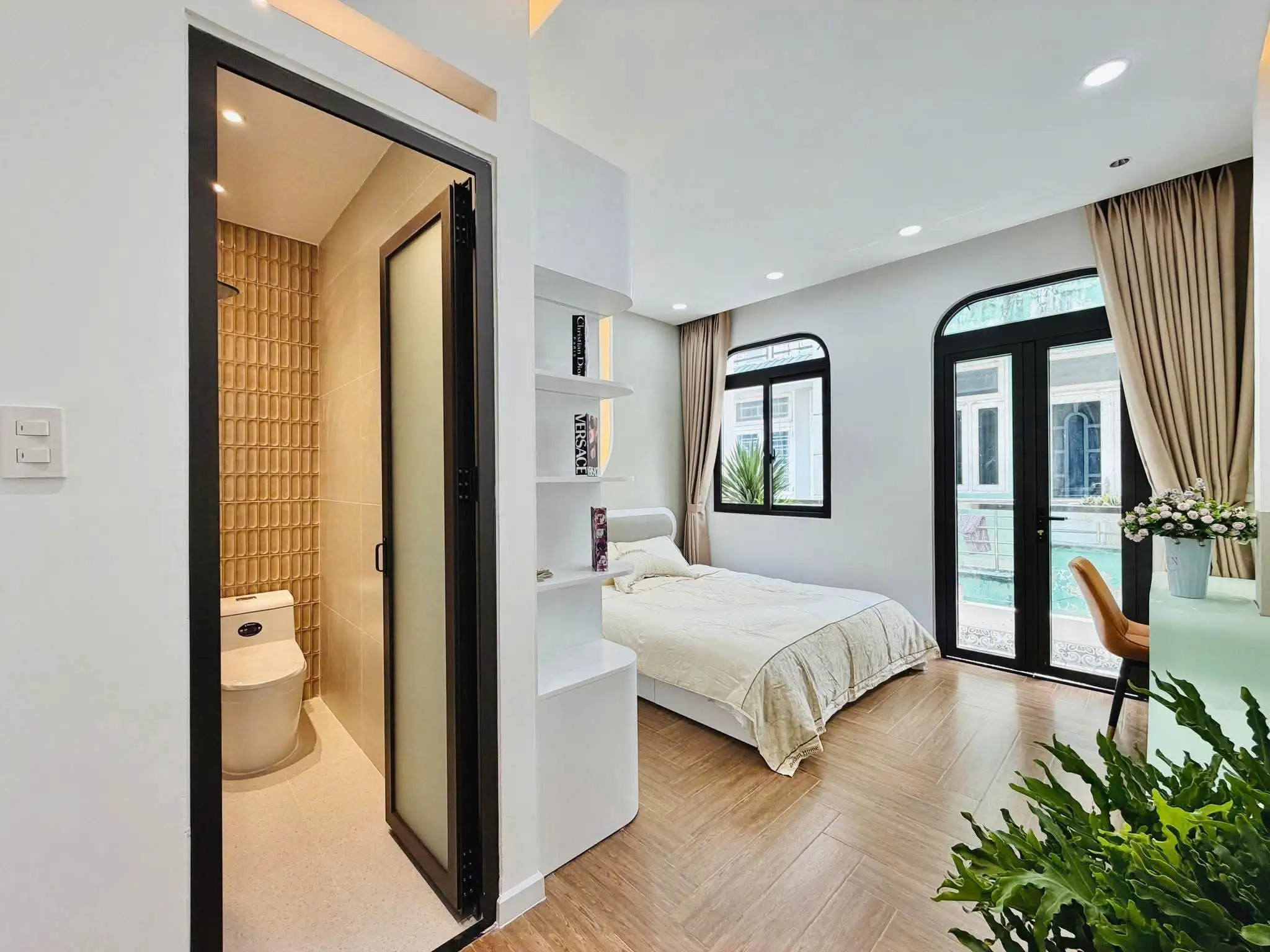Nhà 2 mặt hẻm thông thoáng Full nội thất - Ảnh 13