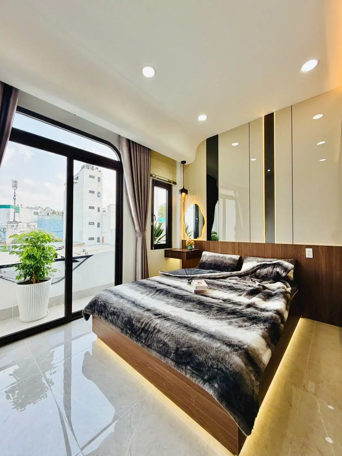 Nhà mới hẻm xe hơi thông gần Emart p.An Hội Tây - Ảnh 4