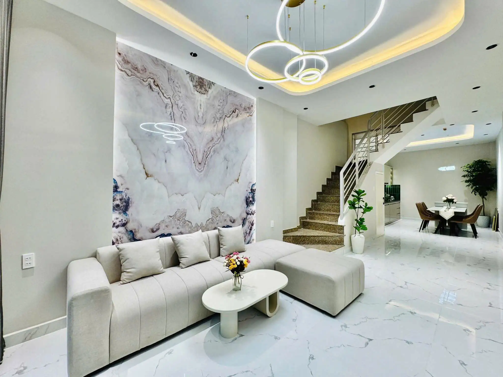 Bán nhà 1 trệt 2 lầu 54m2 nội thất mới thiết kế hài hòa giá hấp dẫn p14 - Ảnh 4